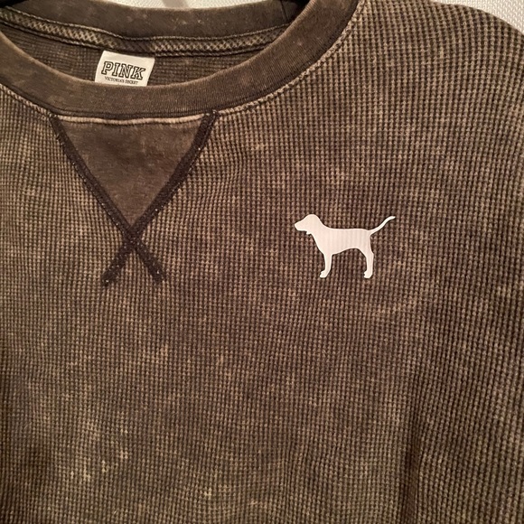 VS Pink Waffle Long Sleeve - Picture 2 of 2